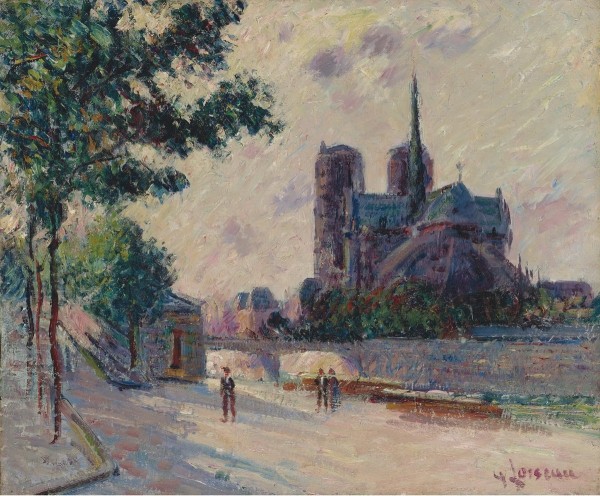 Notre-Dame de Paris by Gustave Loiseau